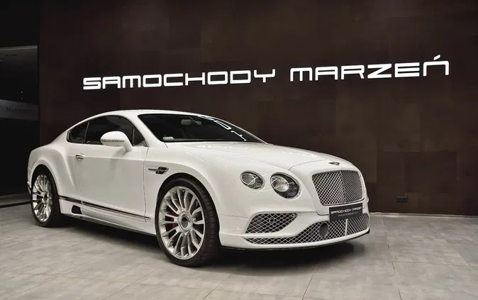 bentley continental gt skarszewy Bentley Continental GT cena 899999 przebieg: 91000, rok produkcji 2016 z Skarszewy